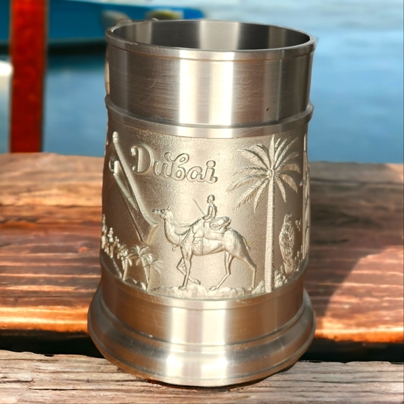 DUBAI Metal Beer Stein - Picture 3 of 7